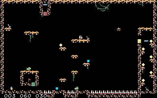 Space Cavern Blaster atari screenshot